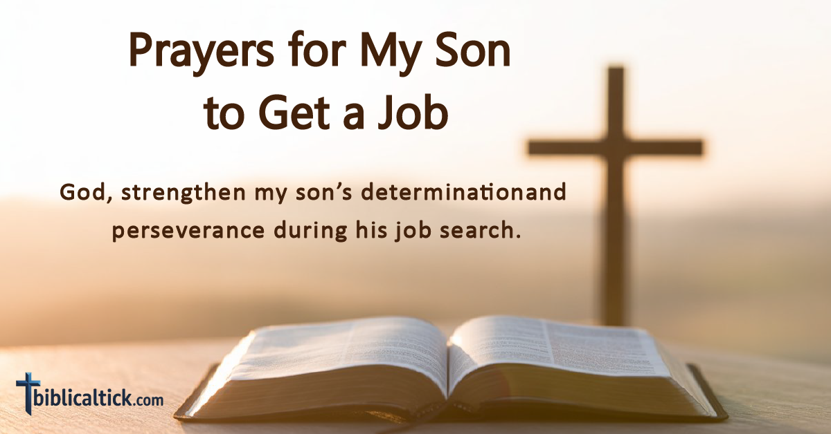 prayer for my son protection