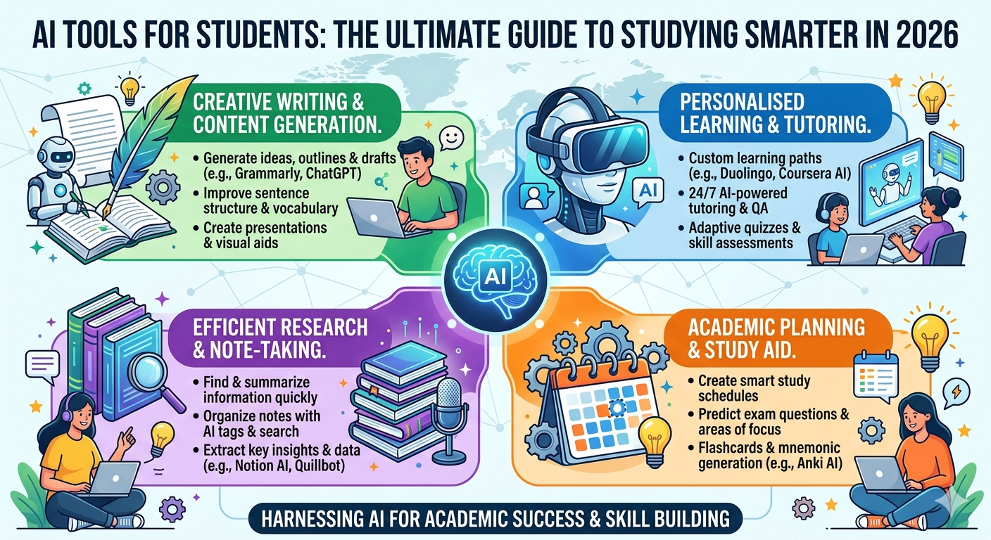 Best AI study tools for exams 2026