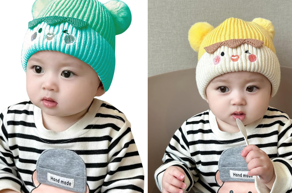 tomorrow fashion kids-unisex multi wool caps