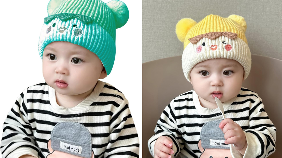 tomorrow fashion kids-unisex multi wool caps