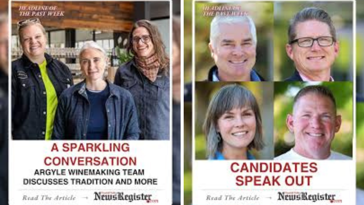 Stay informed with the latest Yamhill Valley news register updates, covering local events, business news, and community stories. Your go-to guide for everything Yamhill Valley.